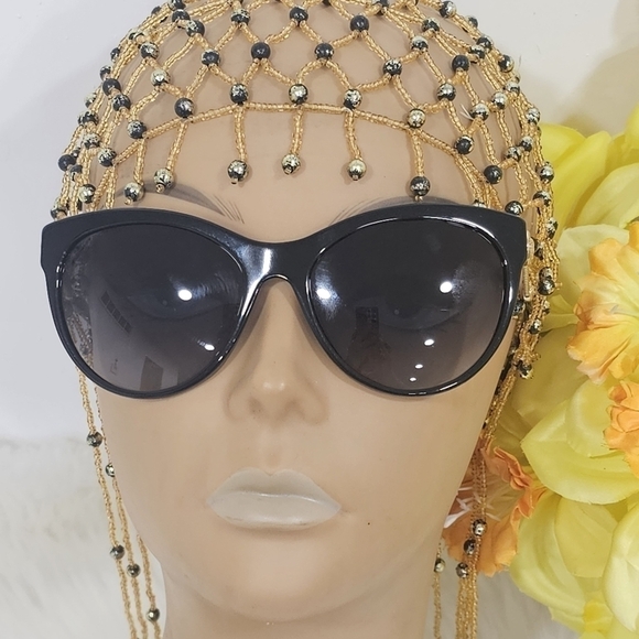 Versace women sunglasses black and gold main image 7